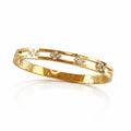 Flora Spark Gold Cuff