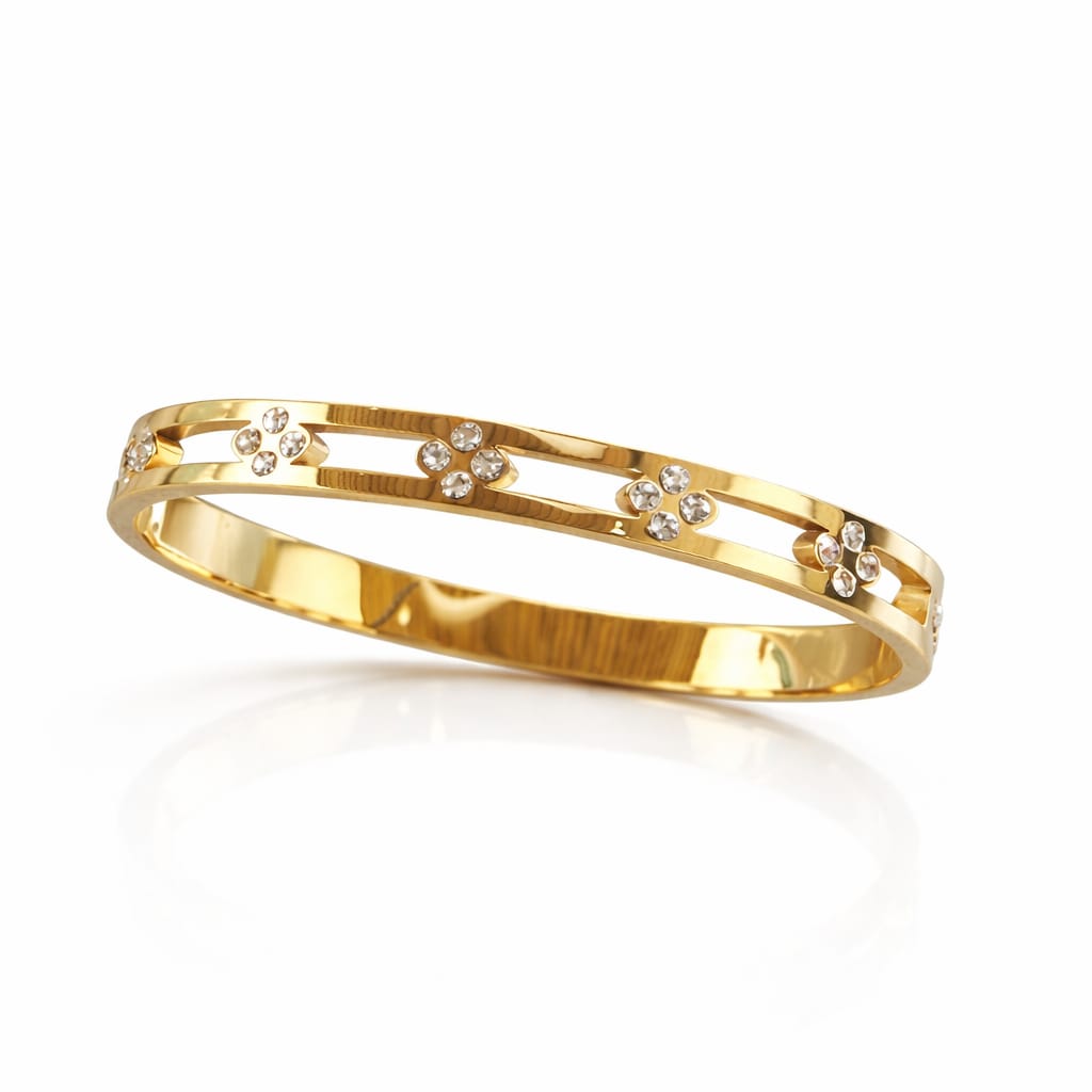 Flora Spark Gold Cuff