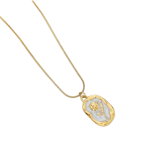 Bloom Medallion Pendant Necklace